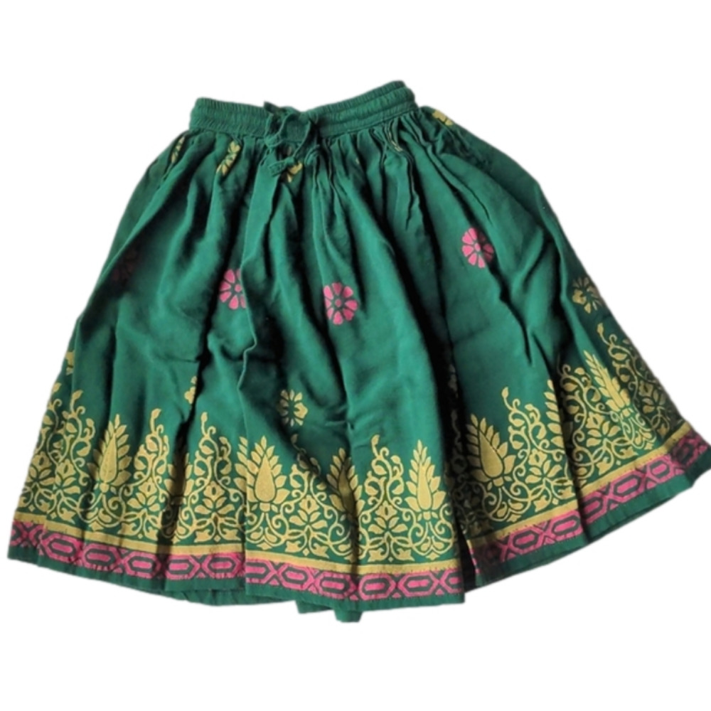 Long Summer Toddler Skirt